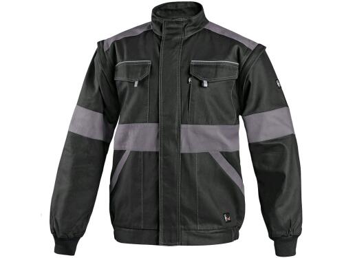 Blůza CXS LUXY EDA, pánská, černo-šedá, vel. 64